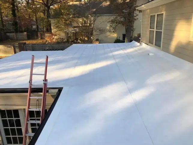 residential flat roof | County Roofing Systems