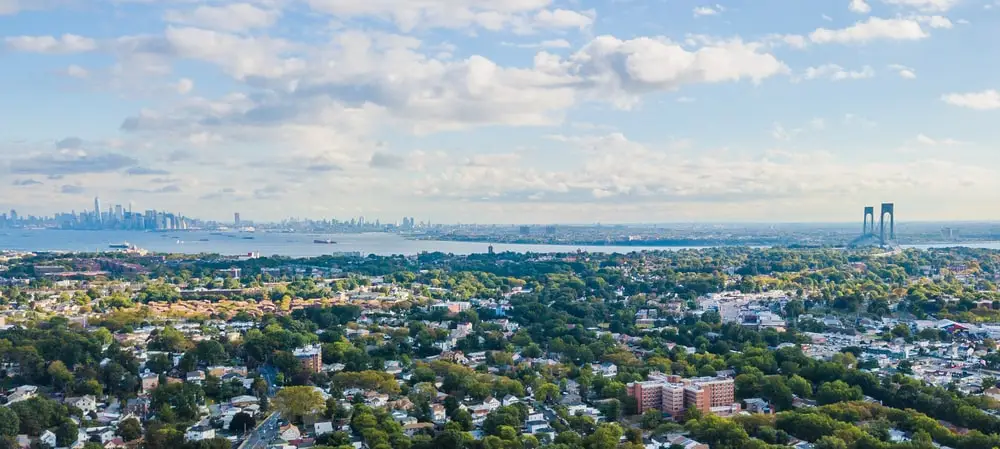 Staten Island Aerial View | County Roofing Systems