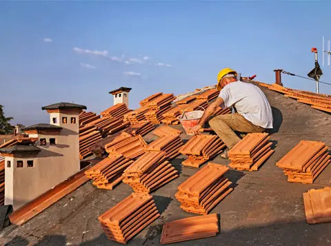 Multi family roof installation | County Roofing Systems