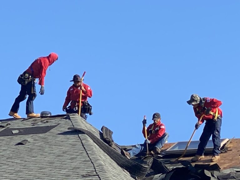 County Roofing Systems contractors at work