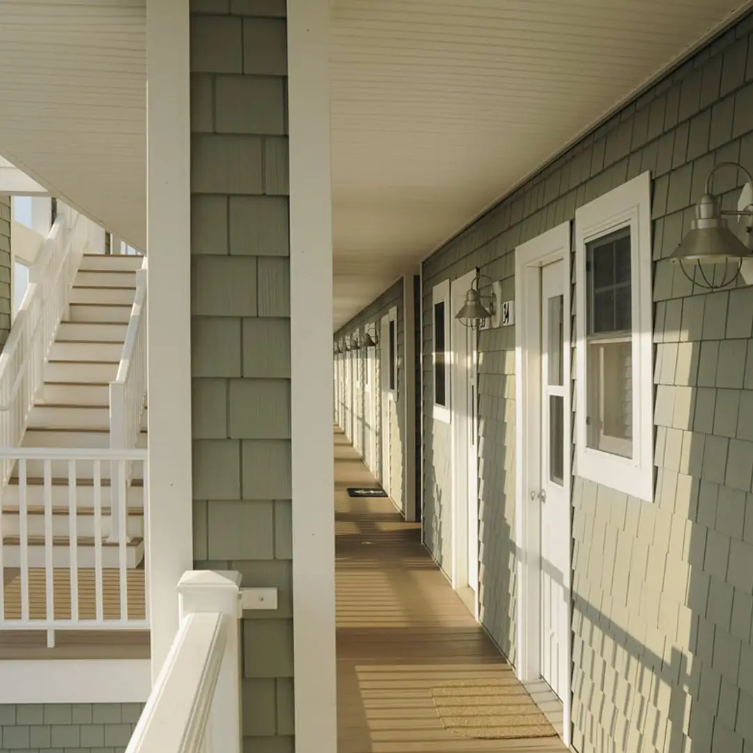 We use Azek trim on our siding jobs