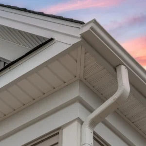 Drip edge and gutter