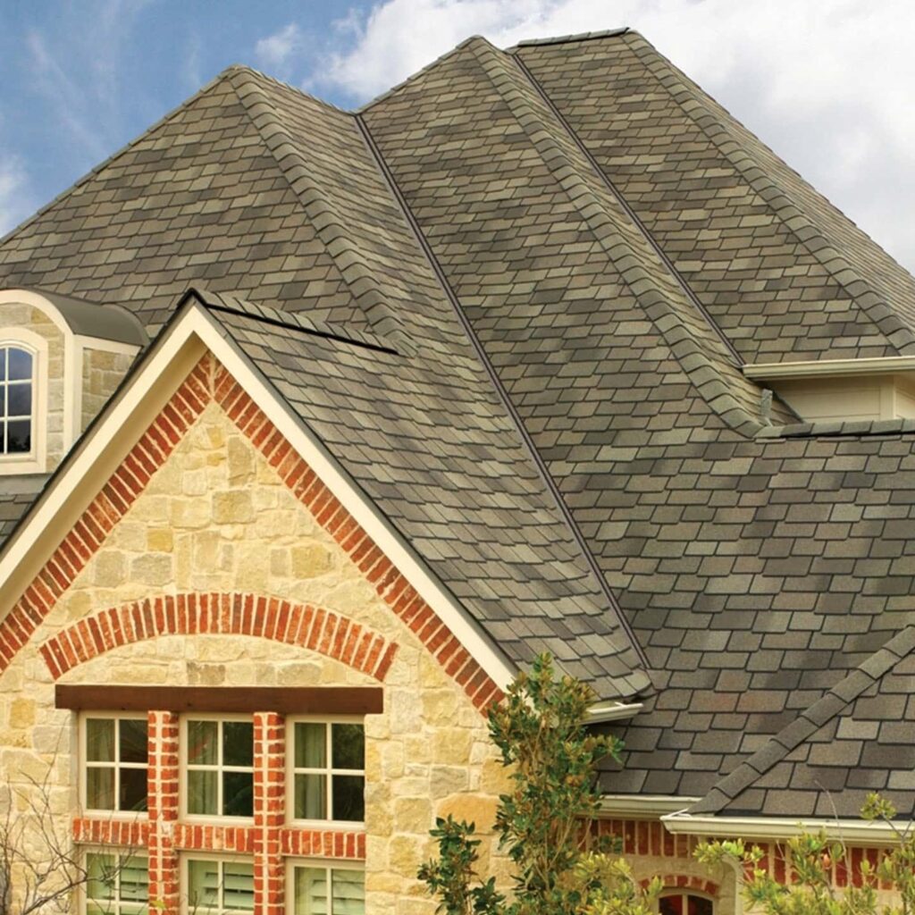 GAF Woodland Cedarwood Abbey roof