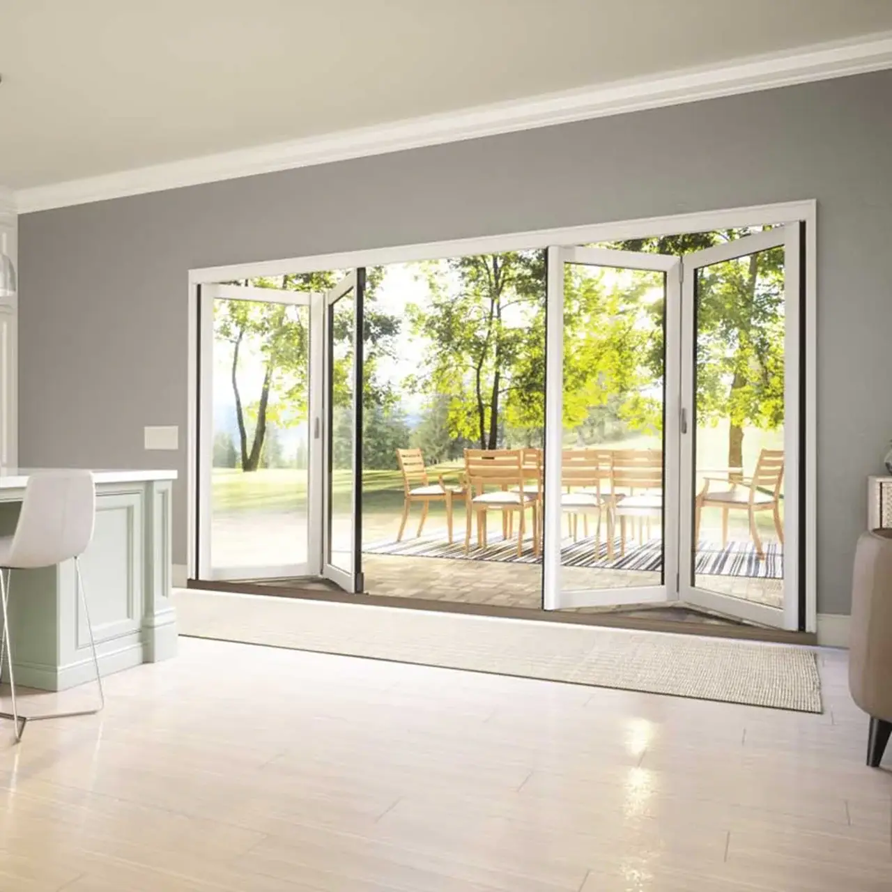 Elevate 4 Panel Folding Door