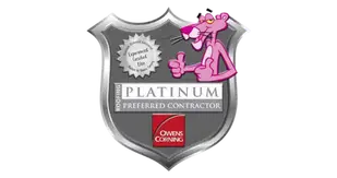 OWENS CORNING PLATINUM PREFERRED BADGE SMALL