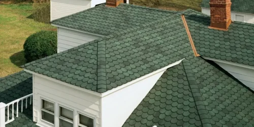 Carriage House Sherwood Forest asphalt shingle roof