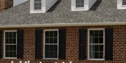 Landmark shingles on house